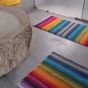 Luxury Larry Striped Bath Mat by Designer Abyss & Habidecor