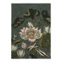 Waterlily Wool Rugs 38608 by Wedgwood in Midnight Pond Blue