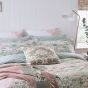 Strawberry Thief Bedding Duvet Cover and Pillowcase by William Morris in Cochineal Pink