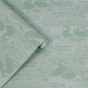 Swans Wallpaper 118472 by Laura Ashley in Jade Green