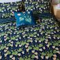 Flower Of Love Floral Bedding by Scion in Midnight Blue