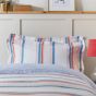 Golden Hour Stripe Bedding by Joules in White