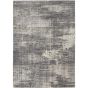 Rush Abstract Rugs CK953 by Designer Calvin Klein in Grey Beige