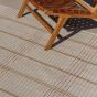 Zona Stitch Indoor Outdoor Rug 497303 by Brink & Campman in Terracotta