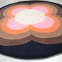 Sunflower Rugs 60005 in Pink by Orla Kiely