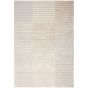 Brushstrokes BSK04 Stripe Rug by Nourison in Beige Silver