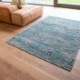 Louis De Poortere Designer Kilim Rugs in 9110 Zemmuri Blue