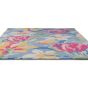 Tulips Floral 082208 Rug by Laura Ashley in China Blue