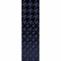 Houndstooth 162808 Wool Runner Rugs by Ted Baker in Dark Blue