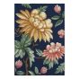 Midnight Garden Indoor Outdoor 438805 Rugs by Wedgwood in Navy