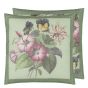 Botany Floral Cushion in Sage Green by John Derian