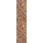 Wilhelmina Floral Runner Rugs 127400 in Russet by William Morris