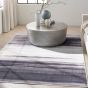 Calvin Klein LDR01 CK031 Launder Washable Rugs in Ivory Black