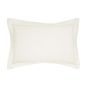 Plain Dye Oxford Pillowcase by Helena Springfield in Ivory