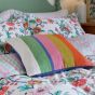 Indienne Floral Stripe Cushion by Joules in Multi