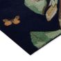 Hummingbird Wool Rugs 37818 by Wedgwood in Navy Blue