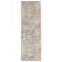 Solace Designer  Hallway Runner SLA01 in Ivory Beige by Nourison