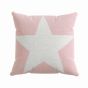 Long Island Star Cushion by Helena Springfield in Pink