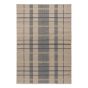 Zona Check Indoor Outdoor Rug 497408 by Brink & Campman in Denim Blue