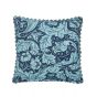 Windrush Cushion by Morris & Co in Sage Indigo Blue