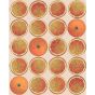 Arance Wallpaper 24047 by Cole & Son in Orange stone