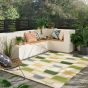 Kivi Indoor Outdoor Rugs 424905 by Scion in Multi Citrus