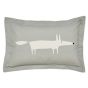 Mr Fox Bedding and Pillowcase By Scion in Silver