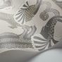 Safari Dance Wallpaper 8037 by Cole & Son in Stone White