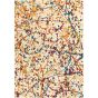 Louis De Poortere Designer Expression Rugs in 9221 Orange Drip