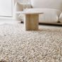 Pebble Shaggy Rugs in Beach Beige 129801 By Brink and Campman