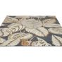 Calathea Rugs 50805 in Charcoal by Sanderson