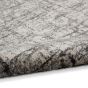 Rush Abstract Rugs CK952 by Designer Calvin Klein in Ivory Grey