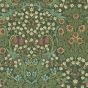 Blackthorn Wallpaper 210409 by Morris & Co in Green