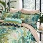 Floreana Floral Bedding by Harlequin in Leaf Coral