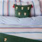 Golden Hour Stripe Bedding by Joules in White