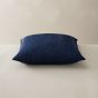 T Quilted Sham Pillowcase by Ted Baker in Navy Blue