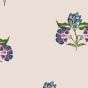 Indienne Block Print Floral Wallpaper 118574 by Joules in Dawn Grey