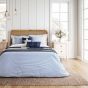 Long Island Ticking Stripe Bedding by Helena Springfield in Blue