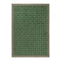 T Monogram Indoor Outdoor Rug 455807 by Ted Baker in Jade Green