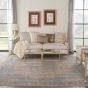 Starry Nights Traditional Medallion Rug STN07 in Blush Multi