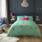 Green Birds Bedding and Pillowcase By Sara Miller