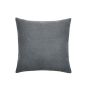 Circle Logo Embellished Cushion by DKNY in Charcoal Grey