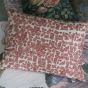 Apples Cushion in Carmine Red by John Derian