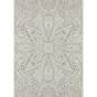 Grand Paisley 313019 Wallpaper Panel by Zoffany in Silver Grey