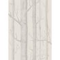 Woods Wallpaper 3011 by Cole & Son in Parchment White