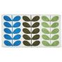 Trio Stem Riviera Bath Mat in Multi by Orla Kiely