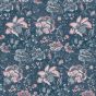 Portia Floral Wallpaper 114908 by Laura Ashley in Dark Seaspray Blue