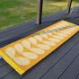 Solid Stem Indoor Outdoor Runner Rug 463606 by Orla Kiely in Sunflower