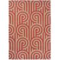 Turnabouts Rugs 039200 in Claret by Florence Broadhurst