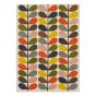 Classic Stem Rugs 59505 in Multi by Orla Kiely